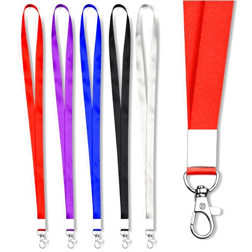 Mcyye 5 Colors Badge Lanyards with Clip for ID Badges & Keys, Premium Neck Lanyard Strap for Teacher, Kids, Men, Women, Badge Lanyard for Cruise, Keys, Wallet, Phone, USB, Keychain, 5 PCS