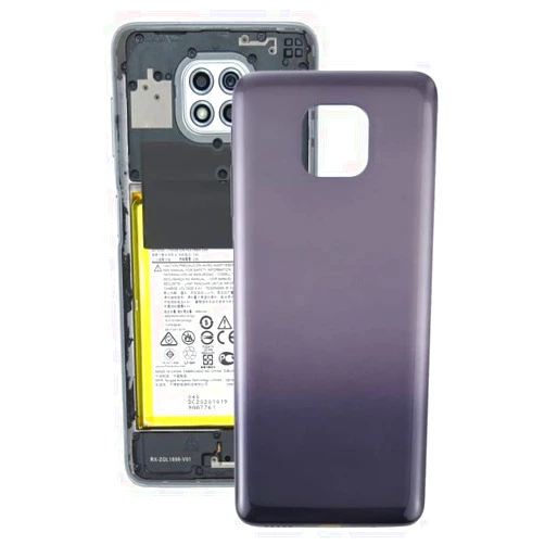Daziis Replacement Back Cover Battery Back Cover for Motorola Moto G Power (2021)(Silver) Phone Accessories