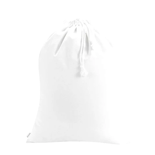 EZEKMAF Large Cotton Dustproof Bag, Dust Cover Protector for Handbag Purse Shoe Dress Sleeping Bags, Drawstring Breathable Laundry Storage Sack, Travel Home College Dorm, Washable, Off White
