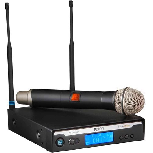 Electro-Voice R300-HD-B Handheld Wireless Microphone System