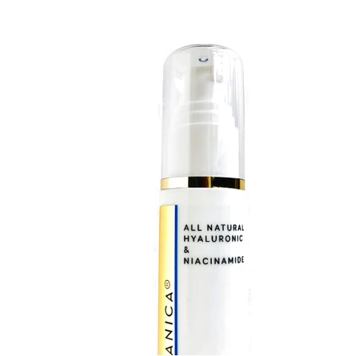 HYDRA BOTANICA HYALURONIC SHOT Anti-aging Face Lifting Firming Serum 1.7oz–All Natural Organic Vegan+Advanced Science Hyaluronic Acid, Niacinimade Plump Tighten Hydrate Smooth wrinkles-NO ALCOHOL
