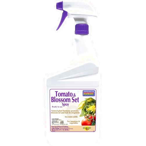 Bonide Tomato & Blossom Spray Set, 32 oz Ready-to-Use, Increases Harvest of Fruits & Vegetables in Home Garden