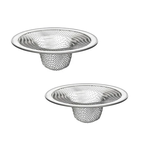 Danco Mesh Kitchen Sink Strainer 2-Pack, 4-1/2-Inch-2 Pack, Stainless Steel, 2 Count