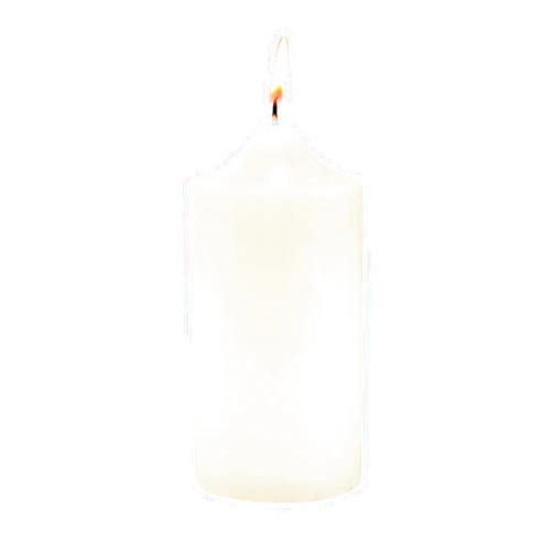 Super Z Outlet Unscented Pillar Candles for Weddings, Home Decoration, Relaxation, Spa, Smokeless Cotton Wick (1, Ivory, 3