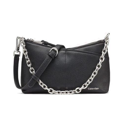Calvin Klein Women's Zoe Top Zip Chain Crossbody