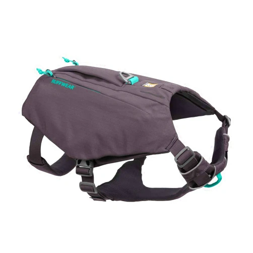 Ruffwear, Switchbak Dog Harness, Pack & Harness Hybrid for Day Trips & Everyday Use, Granite Gray, Medium