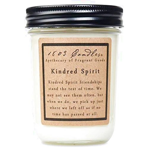 1803 Candles - 14 oz. Jar Soy Candles - (Kindred Spirit)