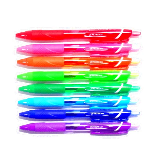 Uni-Ball Uni Jetstream Color Ballpoint Pen, 0.7 mm, 8 colors set (Japan Import) [Komainu-Dou Original Package]