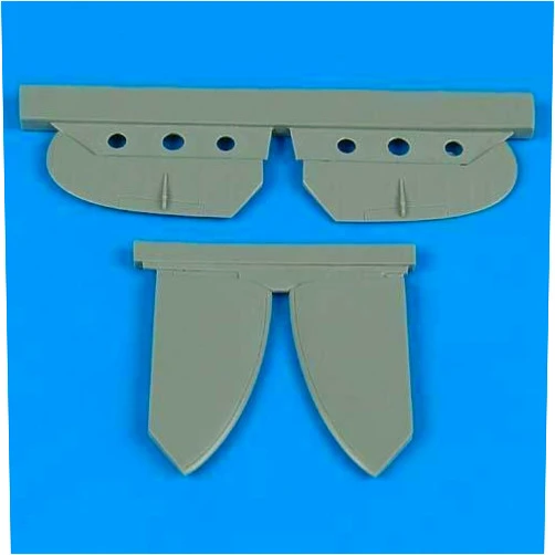 Quickboost 1:48 Spitfire Mk.V Stabilizer for Tamiya Kit - Resin Update #QB48-355