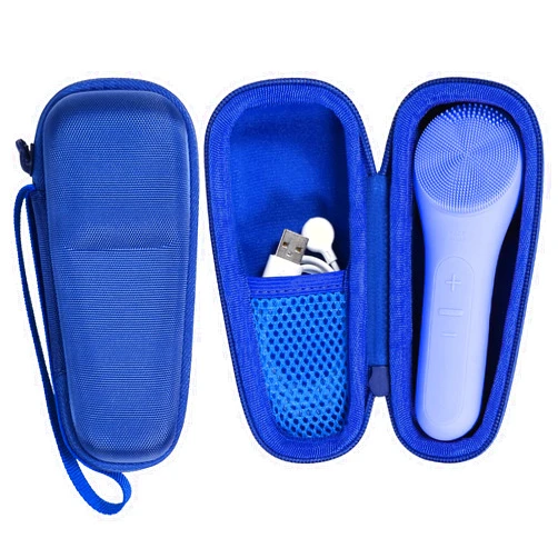 co2CREA Hard Carrying Case Compatible with NågraCoola CLIE 2 1 Sonic Facial Cleansing Brush (Blue)