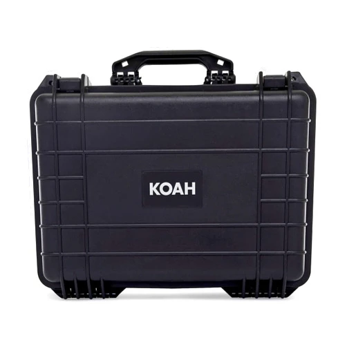Koah Weatherproof Hard Case with Customizable Foam (18 x 14 x 7 Inch)