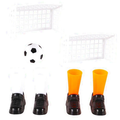 Jowxsx 1 Set Finger Soccer Game Finger Footballs Match Funny Finger Table Game Set with Two Goals for Fans Club Party Gifts Football Products Soccer Games