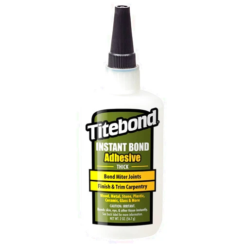 Titebond Instant Bond Wood Adhesive Thick, 2 oz.