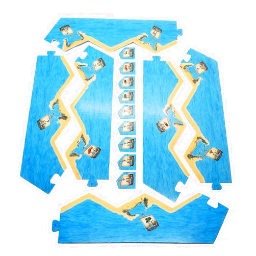 Generic Harbor Pieces for Settlers of Catan - Complete Replacement Set