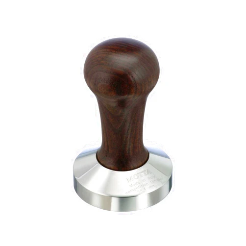 Motta Metallurgic Motta Brown Beechwood Competition Tamper, 58.4 mm