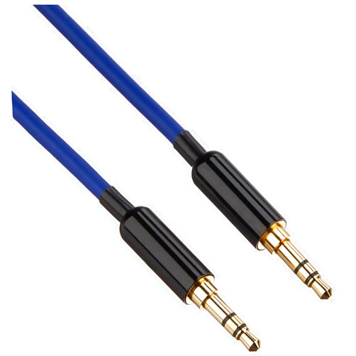 Bispa BSP-HPCL-SCBHPMM2 Audio Cable, Stereo Mini Plug, 4.9 ft (1.2 m)