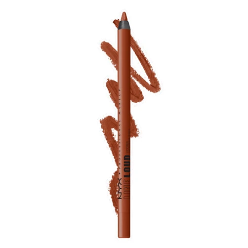 NYX PROFESSIONAL MAKEUP Line Loud Lip Liner, Longwear and Pigmented Lip Pencil with Jojoba Oil & Vitamin E - No Equivalent