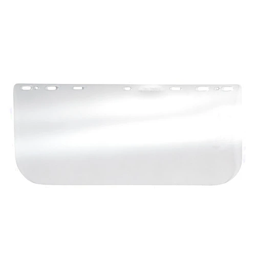 MCR Safety 181640 Clear PETG Faceshield, 8 x 15.5 x .04-Inch