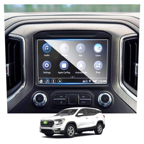 Ruiya (2Packs) 2024 Terrain Screen Protector,for GMC Terrain 2024 Accessories 9HD Anti-glare Scratch Tempered Glass Compatible with 2018 2019 2020 2021 2022 2023 2024 GMC Terrain SLE/SLT/AT4/Denali(8