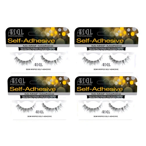 Ardell False Eyelashes Self-Adhesive Demi Wispies 4 pack