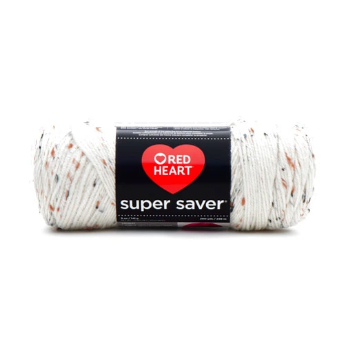 RED HEART Super Saver Yarn, Aran Fleck