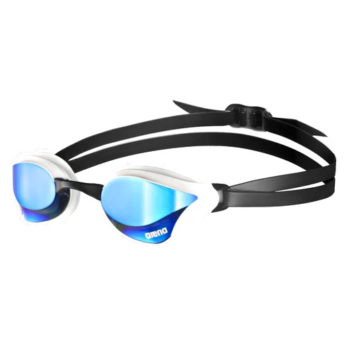 Arena Unisex Cobra Core Swipe Anti-Fog Racing Swim Goggles for Men and Women Polycarbonate Mirror/Non-Mirror Lens