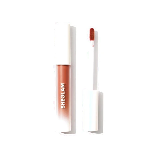 SHEGLAM Matte Allure Liquid Lipstick Long Lasting High Pigment Lipstick Nourishing Sunflower Oil Reduce Lip Care-Naked Brunch
