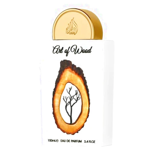 Lattafa Pride Art of Wood for Unisex Eau de Parfum Spray, 3.4 Ounce / 100 Ml