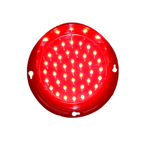 Vnrutkou LED Traffic Light, Red/Green/Yellow Stop and Go Light, Traffic Signal Light, Industrial Signal Light for Roads, Cobweb Lens Warning Light (Red 12V)