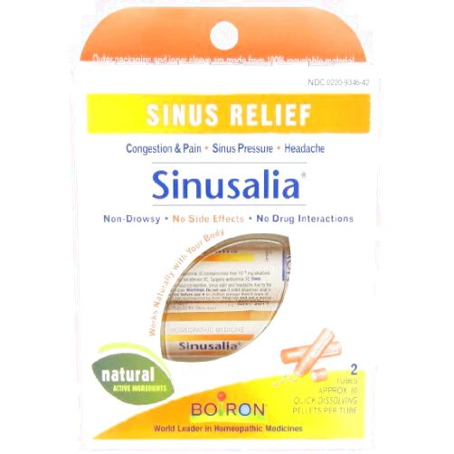 Boiron Sinusalia Sinus Pellets, 2 Count