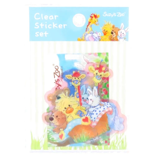 T's factory Tees Factory Susie Zoo Clear Sticker Set Assembled SZ-5549066SH