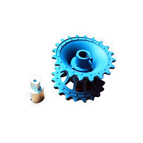 TOLAKO Plastic Crawler Wheel for RC Arduino Tank Chassis Crawler Driving Wheel MM3 Screw 4PCs/Set