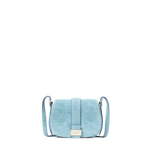 kate spade new york Womens Nouveau Textured Leather Mini Saddle Crossbody