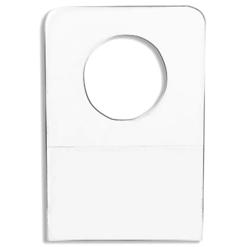 Clip Strip Round Hole Hang Tab by ClipStrip Pack of 252 | 7/16