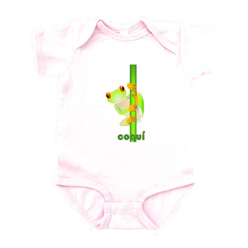 CafePress Coqui Frog Infant Bodysuit Cute Infant Bodysuit Baby Romper