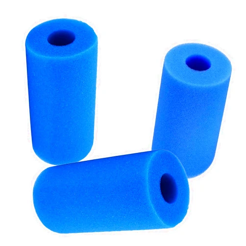 CLLUFAR Pool Filter Type B Reusable Washable Pool Sponge Filter, Reusable Swimming Cartridge Foam Filter for Compatible with in-tex Type B (3Pack)