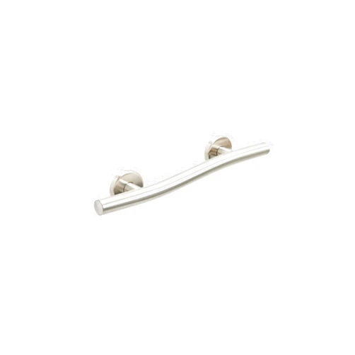 Grab Bar Specialists Decorative Grab Bar for Shower Bathtub - Stair Bed Toilet Home / Stand Assist & Safety Handrail / 304 Stainless Steel / Left / Brushed Finish / 18