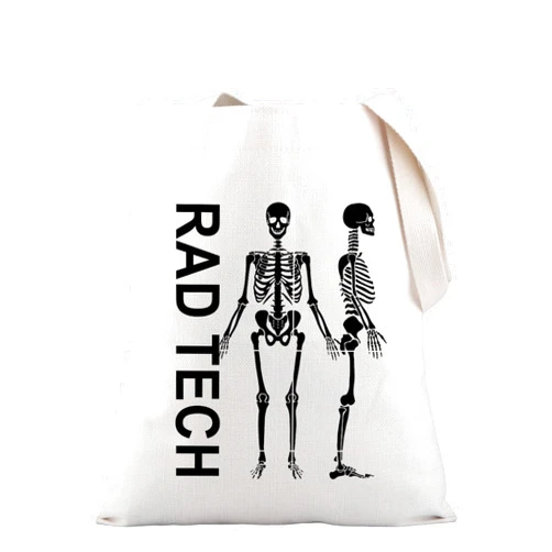 PLITI Rad Tech Tote Bag X-Ray Tech Gift Radiology Technician Gift Radiology Graduation Gift Radiographer Appreciation Gift