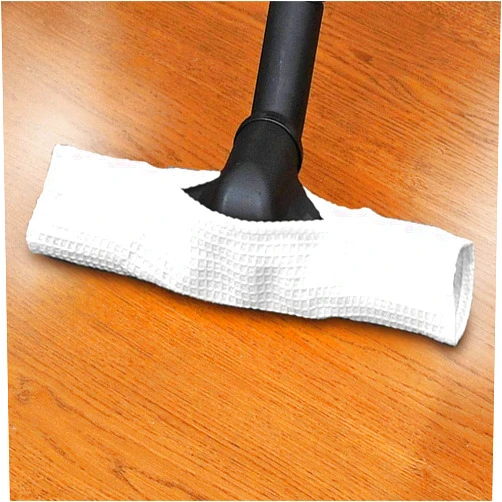 POLTI Hook and Loop Cloths for Wood Floor (2-Pack) for EcoSteamVac Dual and Turbo