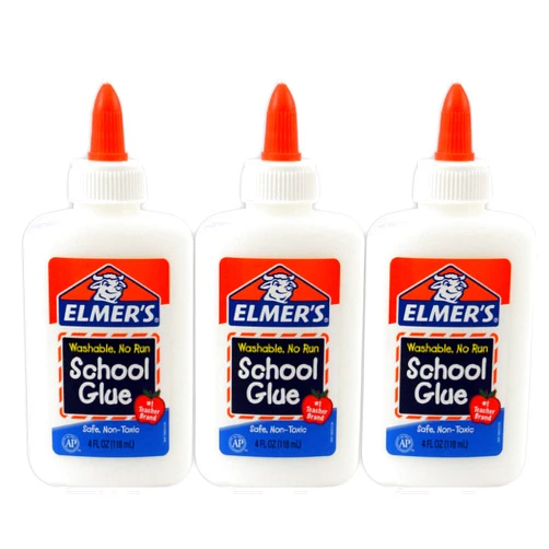 Elmer's Washable Liquid School Glue [Set of 3] Size: 1.25