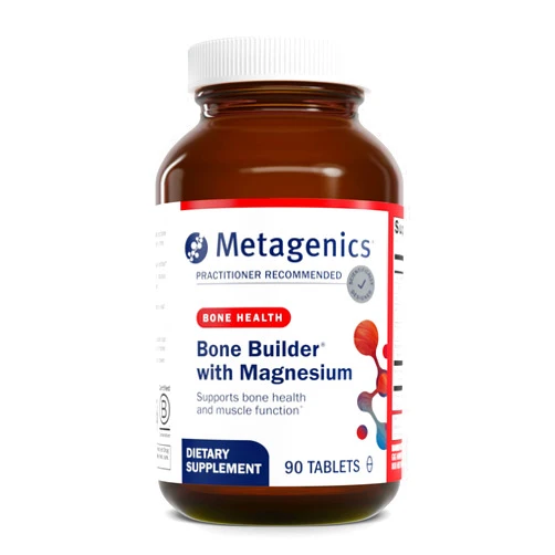 Metagenics Bone Builder with Magnesium - Bone Support Supplement* - Comprehensive Mineral Support* - with Calcium, Vitamin D & Magnesium - Non-GMO - Gluten-Free - 90 Tablets