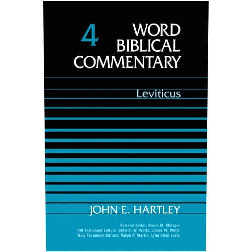 John E. Hartley Word Biblical Commentary Vol. 4, Leviticus (hartley), 593pp