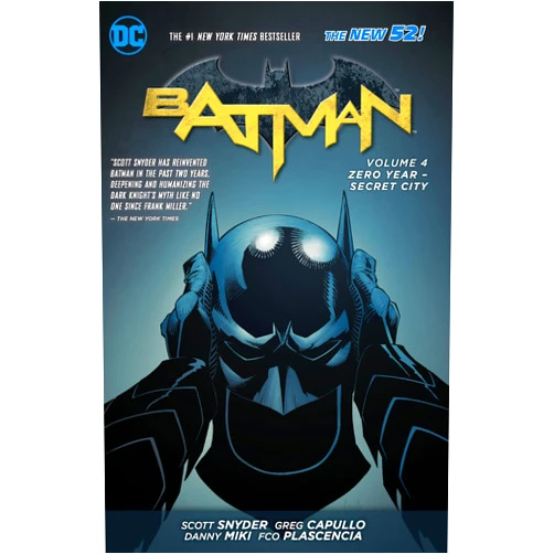 By Scott Snyder (Author), IV Tynion, James (Author), Greg Capullo (Illustrator), Danny Miki (Illustrator), Rafael Albuquerque (Illustrator) & 1 more Batman 4: Zero Year-Secret City