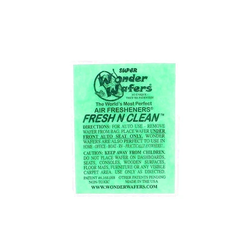 Wonder Wafers 25 CT Individually Wrapped Fresh & Clean Air Fresheners