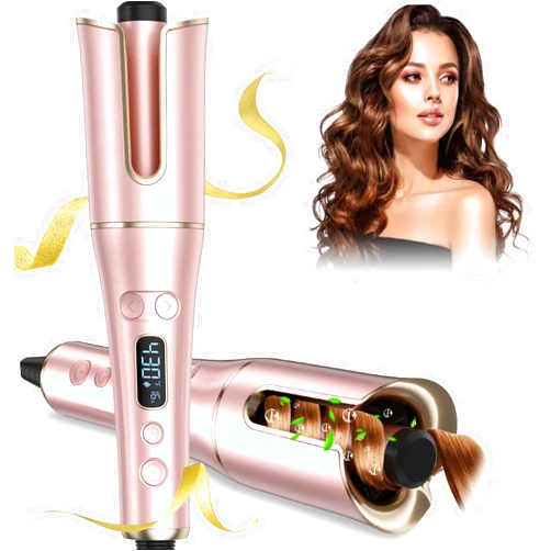 SUPALAK Auto Hair Curler, Automatic Curling Iron Wand with 1