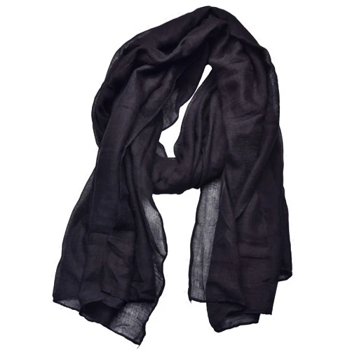 woogwin Women's Cotton Scarves Lady Light Soft Fashion Solid Scarf Wrap Shawl