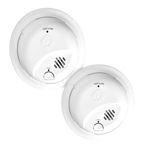 First Alert SMI100, Battery-Operated Smoke Alarm, 2-Pack