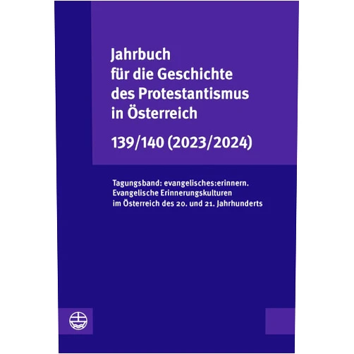 German Edition by Martin Fuchs (Editor), Leonhard Jungwirth (Editor), Thomas Scheiwiller (Editor), Astrid Schweighofer (Editor), Vorstand der Gesellschaft für die Geschichte des Protestantismus in Österreich (Editor) & 1 more Format: Kindle Edition Jahrbuch für die Geschichte des Protestantismus in Österreich 139/140 (2023/2024): Tagungsband: evangelisches:erinnern. Evangelische Erinnerungskulturen ... 20. und 21. Jahrhunderts (German Edition)