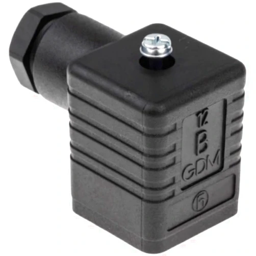 Sinm Solenoid Valve Plug 12B GDM GDM3009, Compatible with Hirschmann, Temperature/Pressure Transmitter Solenoid Valve Sensor (1)