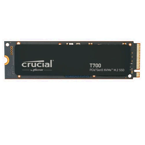 Crucial T700 2TB Gen5 NVMe M.2 SSD - Up to 12,400 MB/s - DirectStorage Enabled - CT2000T700SSD3 - Gaming, Photography, Video Editing & Design - Internal Solid State Drive